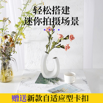 Photo Props Shooting Cement Custom Background Boards Ins Wind Photography Wall Pvc Swing Beat Textures Background Paper Nets Red Live Decoration Ornament Placement Pendulum Cake Gourmet Baking Beauty Chia Background Cloth
