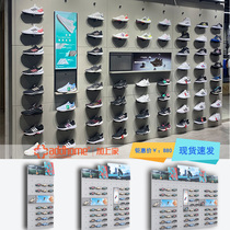 Shopping mall clothing store Tide brand shoe shop shoe rack Adi sports shoes shelf floor shoes Wall shoes display rack shop use