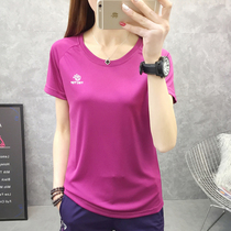 Outdoor quick-drying T-shirt summer round neck short sleeve quick-drying clothes men and women running sports T-shirt breathable fitness yoga clothing women