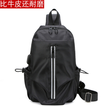 Tide brand new fashion Sports Leisure chest bag men shoulder bag cross bag large capacity sports running bag shoulder bag