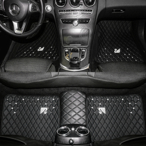 Car mat universal anti-dirty mat car inner protection mat personality high-end Swan floor mat ladies car pedal mat