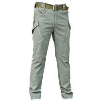 Tactical pants male spring and autumn ix9 quick-drying overalls military enthusiasts loose consul duo dai ku special forces trousers Outdoor