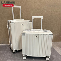 18-inch luggage female small light small inch lever silent 16-inch Travel Man can board the plane 20-inch boarding case