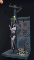 (Scheduled) Saga model play Yell paper drunk gold fans series after the street style street girl model