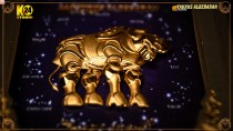 (Scheduled) Saga play 24k gold twelve Palace sixth bullet Taurus Holy clothing gold body table