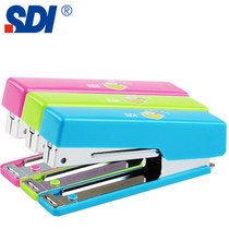 Taiwan SDI hand 1123D student stapler No. 10 double row needle stapler office culture and education binding supplies