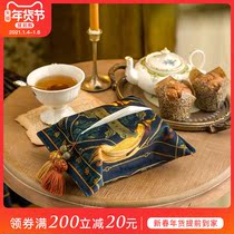 Fan Ju attitude Perry European American retro light luxury car tissue box living room tissue towel bag fabric set