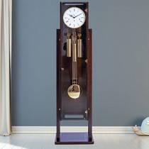 German Hermler European-style floor clock living room modern fashion home watch machinery clock about solid wood standing clock