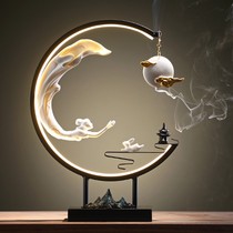 Creative reverse incense burner ornaments household indoor aromatherapy sandalwood incense porch office desktop decorations