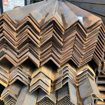 Black angle steel 50*50*3 shelf q235b national standard winning the bid Zhengfeng Tangshan Steel Zhaobo Guangdong hot-rolled equilateral angle iron