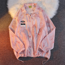First-line brand discount counter cut Italian foreign trade export tail single code womens large size sunscreen coat