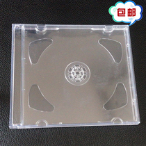 Fully transparent 80g (09 Ming double)CD DVD double-sided CD box Two-disc storage box CD DVD disc shell
