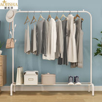 (Augisa) Indoor floor-to-ceiling hanger balcony clothes bar bedroom hanger simple single pole cool hanger