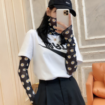 Japans elegant womens cute hand cuff armguard arms sleeve arm sleeve mask cover ice mitt gloves to drive
