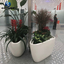 Creative FRP flower pot flower pot flower shop flower shop flower bowl style flower stand beautiful Chen decorative ornaments floor vase