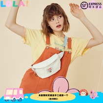 LOLA DESIGN Secret Garden Cute Girl Chest Bag Retro Small Bag One Shoulder Messenger Bag Girls