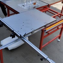 New stainless steel countertop woodworking dust-free child saw flip hinge precision push table saw decoration Workbench