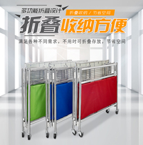 Supermarket promotion car display rack promotion flower mall special sale dump folding car flower shelf special car