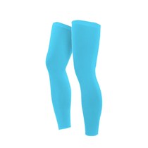 Ice silk sunscreen leg sleeve sleeve anti-ultraviolet breathable outdoor sports running leg protection foot cover men and women non-slip socks cover