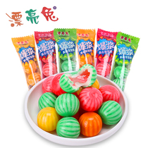 Watermelon bubble gum childhood after 8090 nostalgic snacks chewing gum childhood childhood snacks Net red candy