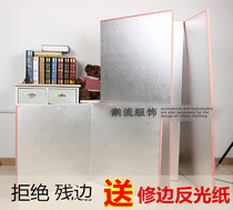 Reflector photo studio photography foam board folding light board live soft light device large patch tin foil paper