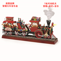 American Mr Christmas small train Music Box Music Box female girlfriend children birthday New Year gift