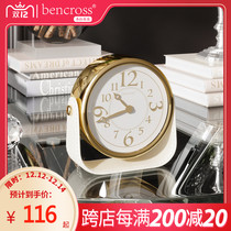 This heart is originally a small alarm clock simple and cute students with bedroom creative ornaments bedside clock dormitory light luxury ins style