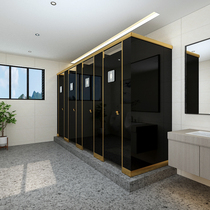 Public toilet partition board school restroom special board toilet aluminum alloy honeycomb panel PVC waterproof board