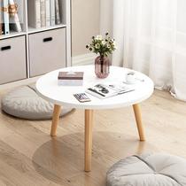 Nordic tatami tea table floating window table small tea table simple Japanese windowsill floor table low table solid wood kang table