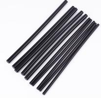 Black hot melt glue Rod Sol grab special plastic strip 7 11mm small handmade DIY high-stick household