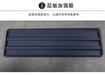 Supermarket shelf laminate multifunctional convenience store snacks pharmacy stationery commissary food mother and child display stand single side