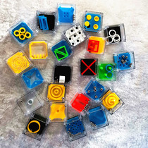 Childrens mini creative decompression toys balance walking beads maze game box ball to improve intelligence science and education