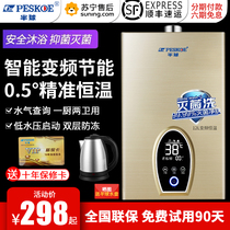 Peskoe hemisphere JSQ24-A gas water heater Natural Gas household thermostatic forced-discharge liquefied gas Gas Gas