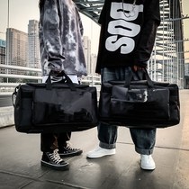 Secondary school living luggage bag male portable large capacity 2021 student dormitory luggage zipper bag duffel bag