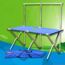 Multifunctional night market stalls shelves mobile foldable tables clothes toys jewelry bag shelves thickened