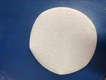 9 inch White pull down disc sandpaper back cashmere flocking sandpaper polished and polished 225mm dry abrasive paper sheet