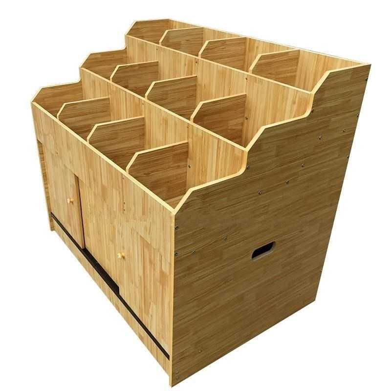 Rice cabinet cabinet shelf shelf Dried fruits Transparent wood bulk grains Glass grain supermarket grain display snacks