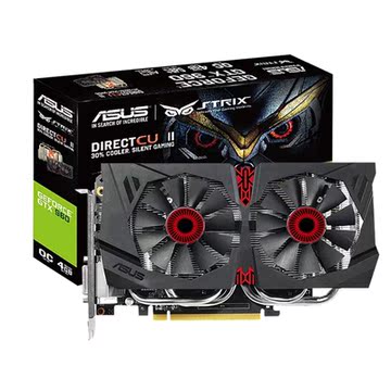华硕(asus)猛禽strix-gtx960-dc2oc-4gd5 ddr5 pci-e 3.0 显卡