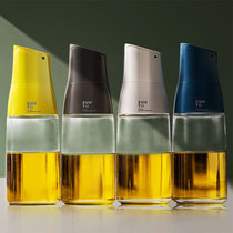 zuutii oil pot gravity automatic flip oil bottle does not leak oil does not hang oil kitchen household glass oil tank seasoning bottle