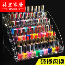 Nail art tools with nail buckle display rack Multi-purpose nail oil glue color card Nail swatch color shelf display template