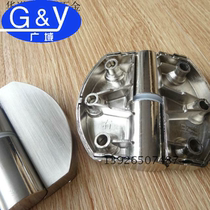 Bathroom partition accessories Hardware hinges Public toilet door lifting self-closing and unloading hinge Zinc alloy brushed surface