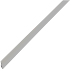 Felix custom large plate decorative strip (white)