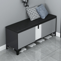Nordic shoe changing stool Home Entrance Door Shoes Cabinet Softbag cushion Entrance Multifunction Shoe Rack Containing sitting style Shoes Stool
