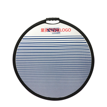New stripe reflector photographic equipment reflector soft light board complement light black and white two background colors