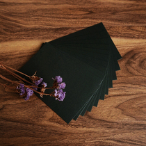 (Black cardboard) knot English calligraphy practice paper practice paper writing paper postcard A4 card paper