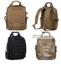  Outdoor Tactical Briefcase Messenger bag MOLLE System Shoulder Satchel Computer bag Camouflage handbag