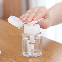Pressing bottle face hydrating makeup remover pressing bottle portable travel cosmetics dispensing bottle unloading water empty bottle
