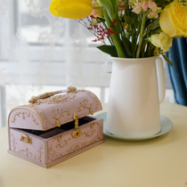European creative art retro storage box decoration bedroom luggage Music Box Music Box Music Box Qixi Festival gift