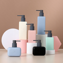 Antibacterial disinfectant ceramic lotion package press air bottle Toilet Hotel shampoo bath and bath hand fluid customized