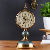 American clock retro seat clock living room big number Eurostyle desktop pendulum clock desktop clock creativity desk clock sitting clock pendulum piece